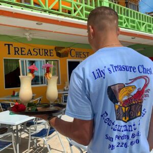 Lily's Treasure Chest Waiter with Coladas